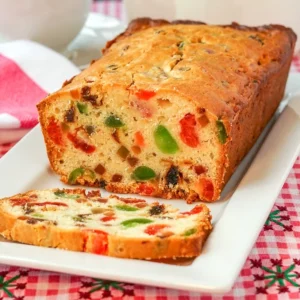 fruit cake slice